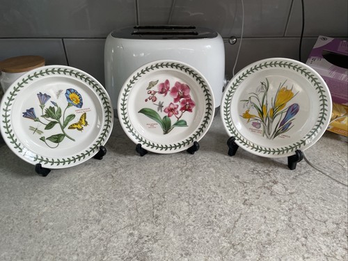 Portmeirion side plates - side,