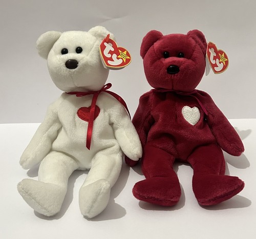 Beanie babies valentino and - valentino,