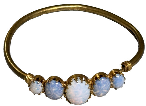 Vintage bracelet bangle gold - bangle,