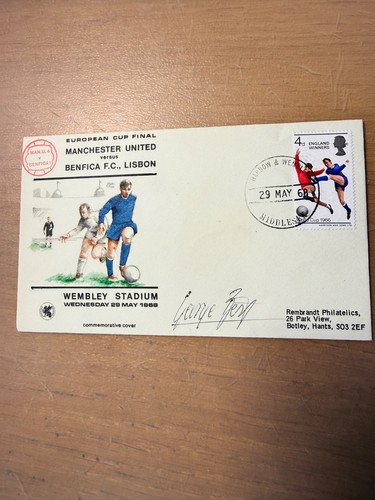 George best signed - man, utd