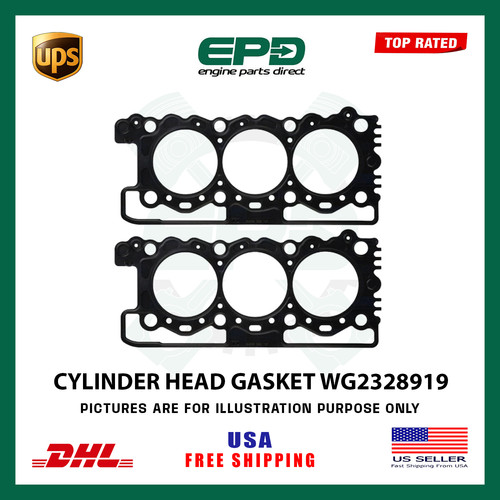 Head gasket fits land - head, rover