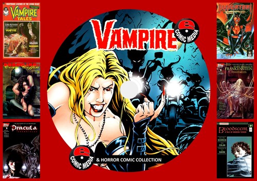 Vampire horror comics on - &,