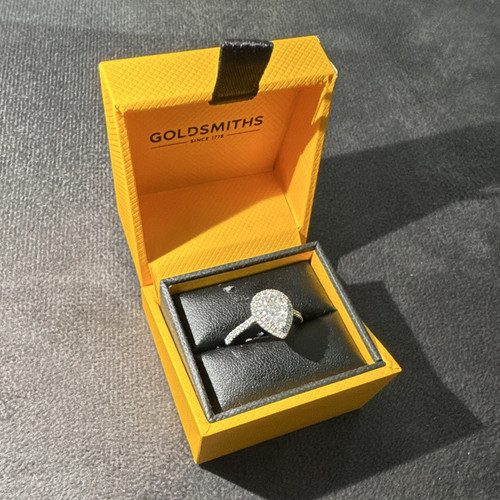 Goldsmiths 18ct white gold - white,