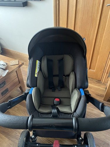 Pram and car seat - pram, rain
