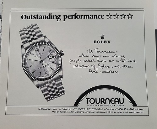 1982 men rolex wrist watch - 1982,