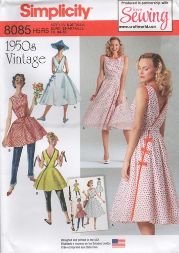 Simplicity sewing pattern 8085 - pattern,