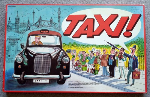 Taxi boardgame gibsons - boardgame, by