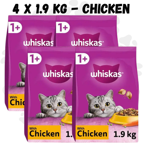 Whiskas adult dry - 1+,