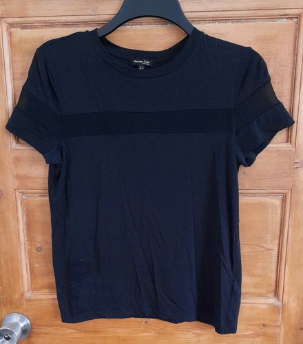 Massimo dutti black top - black,