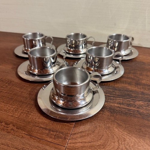 Vtg italian stainless steel - 6,