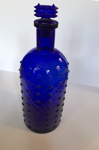 Beautiful old cobalt lattice - beautiful,