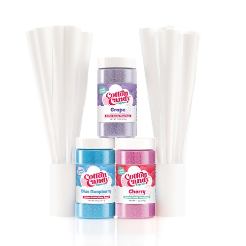 Floss sugar variety - sugar, with