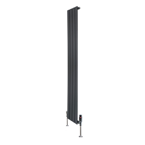 Flat single column radiator - single,