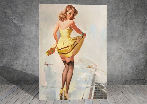 Gil elvgren over the shoulder - elvgren,