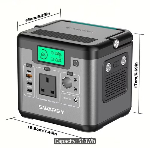 Swarey portable power station - power,