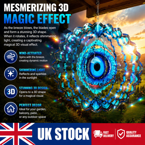 Colorful wind spinner - 3d,