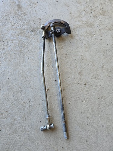 Steering rack and gear ride - and,