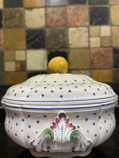 Spode large lidded vegetable - lidded,