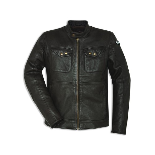 Ducati leather jacket - leather,