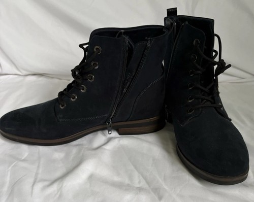 Graceland blue suede boots - graceland,