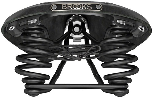 Brooks flyer saddle steel - -,