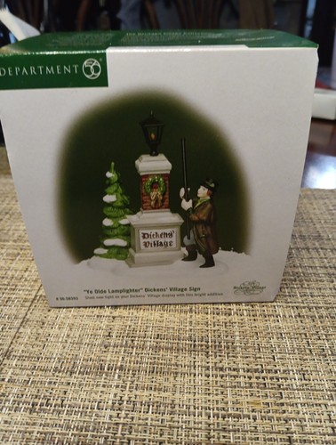 Dept56 dickens village - dept56, dickens'