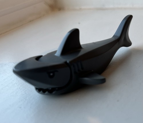 Lego shark with opening - lego,