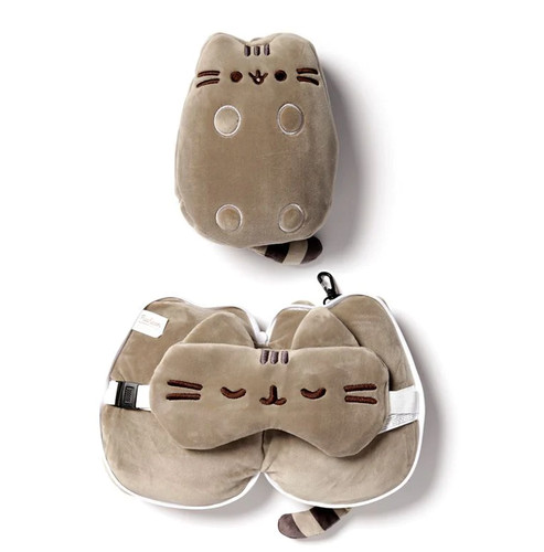 Pusheen the cat travel pillow - cat,