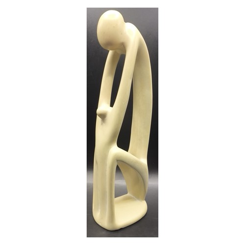 Hand carved soapstone - soapstone, abstract