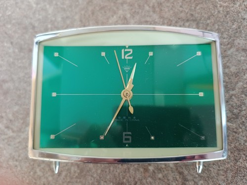 Vintage retro clock table - retro, mid