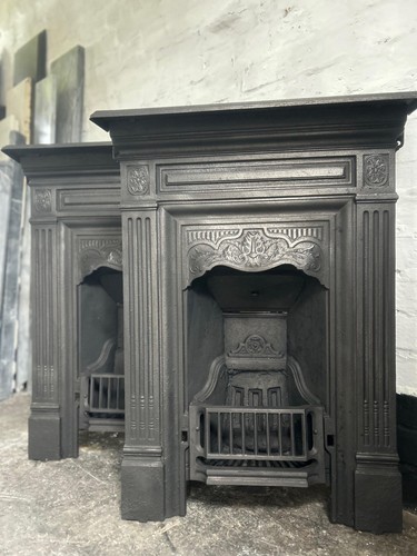 Original cast iron - cast, fireplace