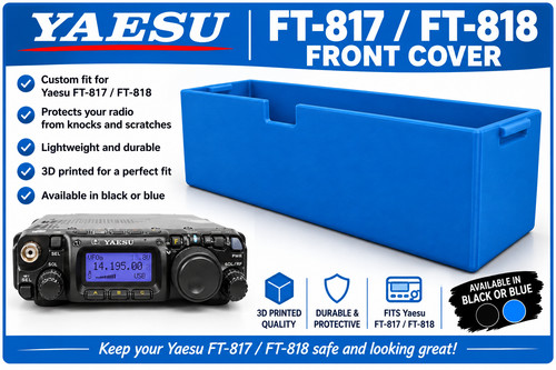 New yaesu 817 818 front - new,