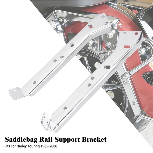 Chrome rear saddlebag fender - chrome,
