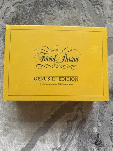 Vintage trivial pursuit genus - vintage,