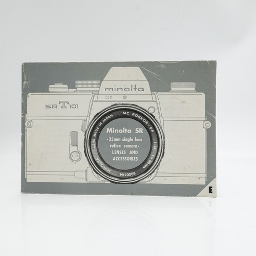 Minolta srt 101 - minolta,