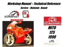Cagiva mito 125 service repair - mito,