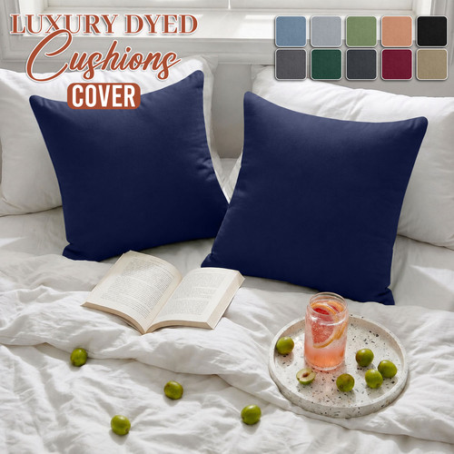 Plain microfiber cushion - microfiber,