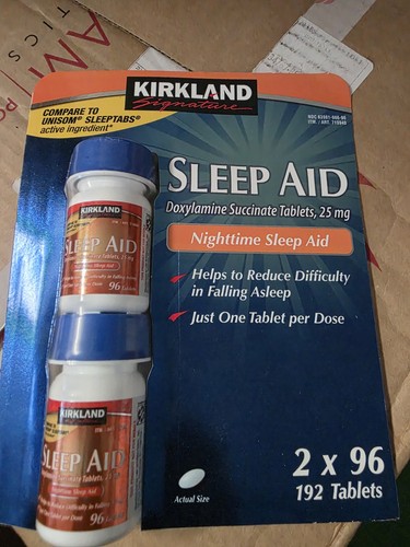 Kirkland signature doxylamine - kirkland,