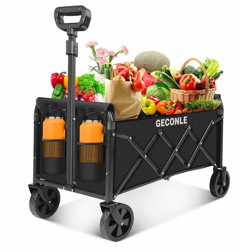 Collapsible folding wagon cart - collapsible,