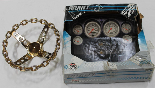 Grant spoke steering - grant, 4-spoke