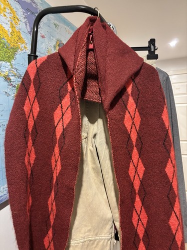 Plaid hooded scarf - a, balaclafa