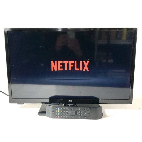 Jvc black led smart 720 - 24”,