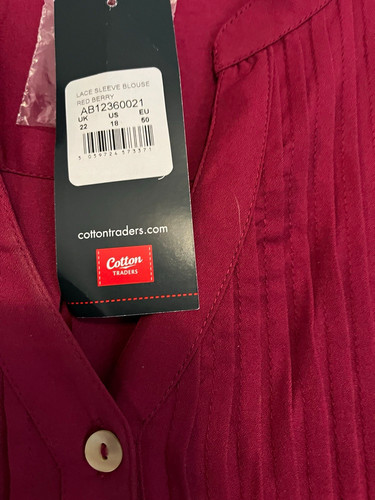 Cotton traders women red - cotton, women’s