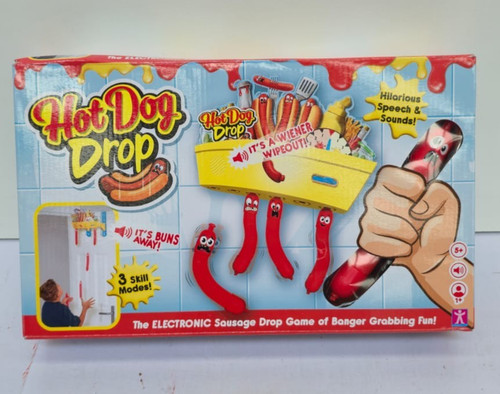 Electronic baton drop - drop, reaction