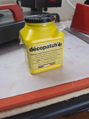 Decopatch food contact - contact, varnish
