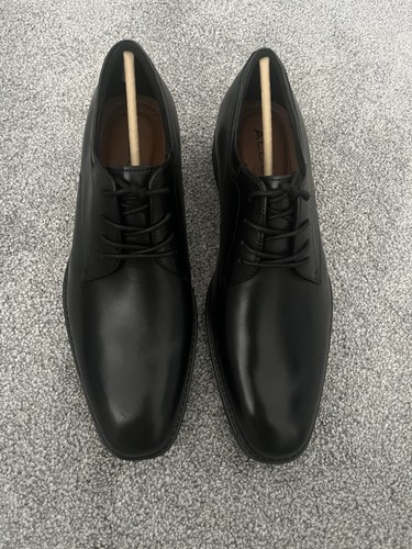 Aldo black leather - black, smart
