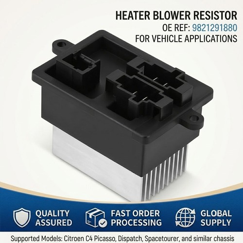 Heater blower resistor - heater,