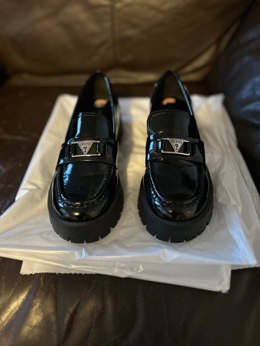 Women guess platform black - guess,