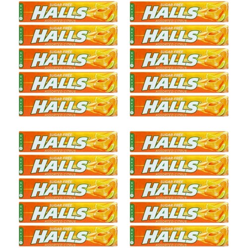 Halls suger free assorted - halls,