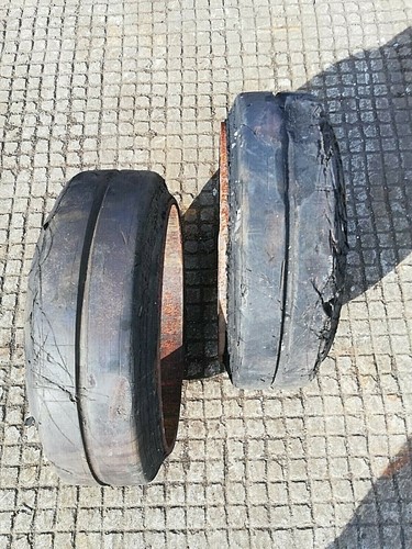 Watts rubber rotator forklift - rubber,